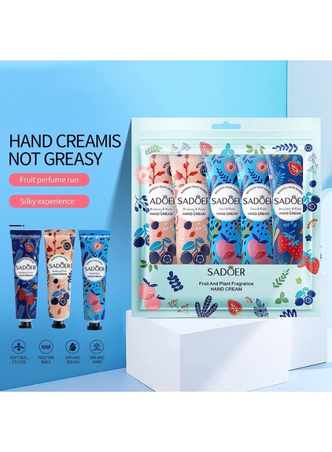 20 Pack Hand Cream Gift Set, Moisturizing Hand Care Cream Travel Gift Set, Travel Size Hand Lotion for Women, Keep Your Hands Moist, Natural Plant Hand Cream for Dry Cracked Hands - Image 5