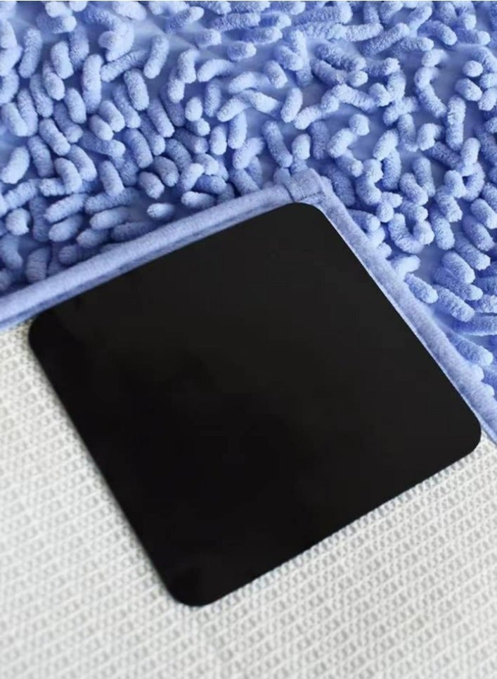 Sisily 12-Pack Rug Pad Grippers  Carpet Square Tape Double Sided Non-Slip Rug Pads Stoppers Grip Corner No Sliding and Curling Prevent Sliding for Tile - Image 2