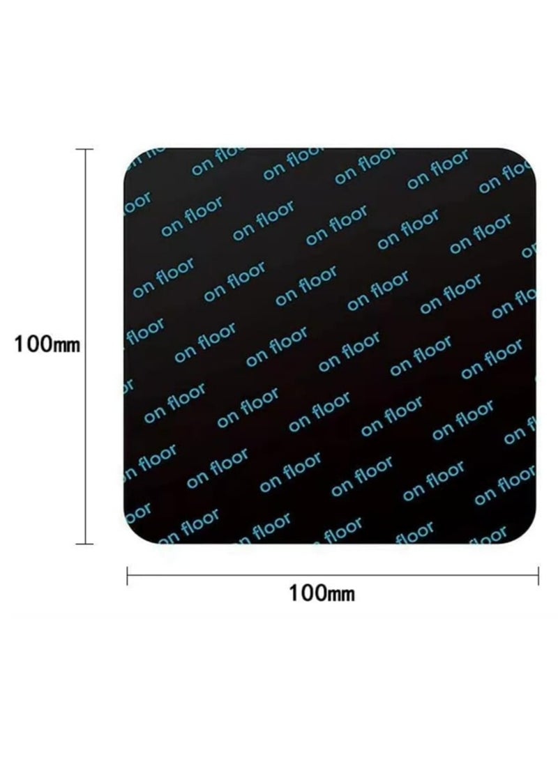 Generic - 12-Pack Rug Pad Grippers  Carpet Square Tape Double Sided Non-Slip Rug Pads Stoppers Grip Corner No Sliding and Curling Prevent Sliding for Tile - Image 1