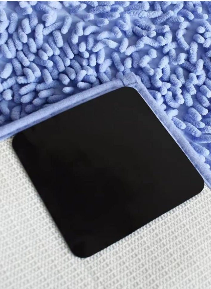Generic - 12-Pack Rug Pad Grippers  Carpet Square Tape Double Sided Non-Slip Rug Pads Stoppers Grip Corner No Sliding and Curling Prevent Sliding for Tile - Image 1