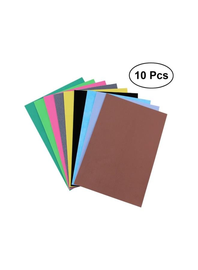 klarako DIY Foam Sheets Paper for DIY Craft Home Decor Assorted Colours Pack of 10  - Image 2