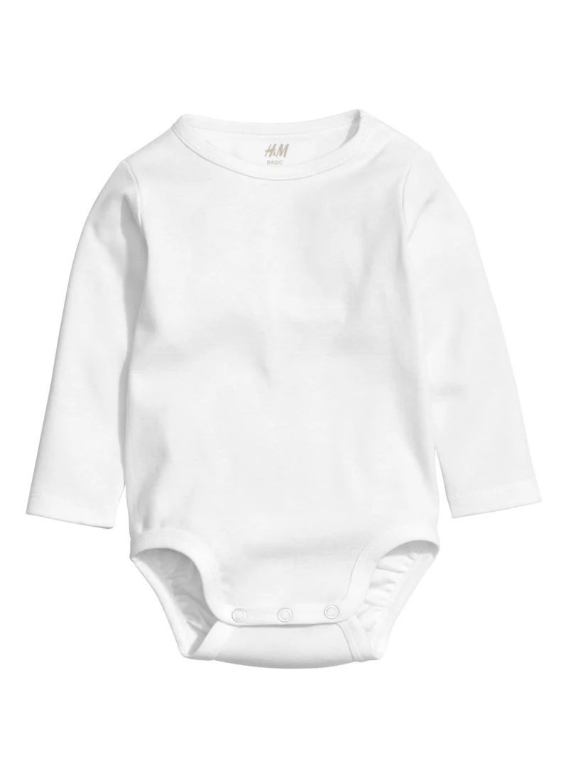 H&M 2-Pack Long-Sleeved Bodysuits