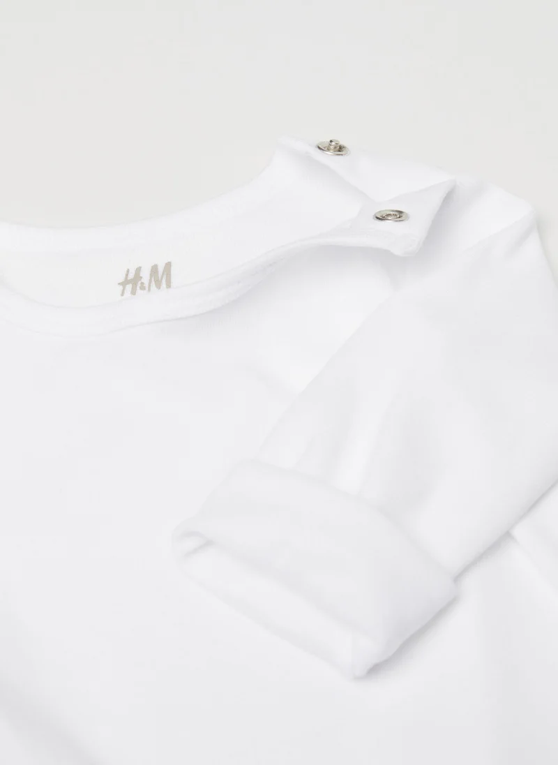 H&M 2-Pack Long-Sleeved Bodysuits