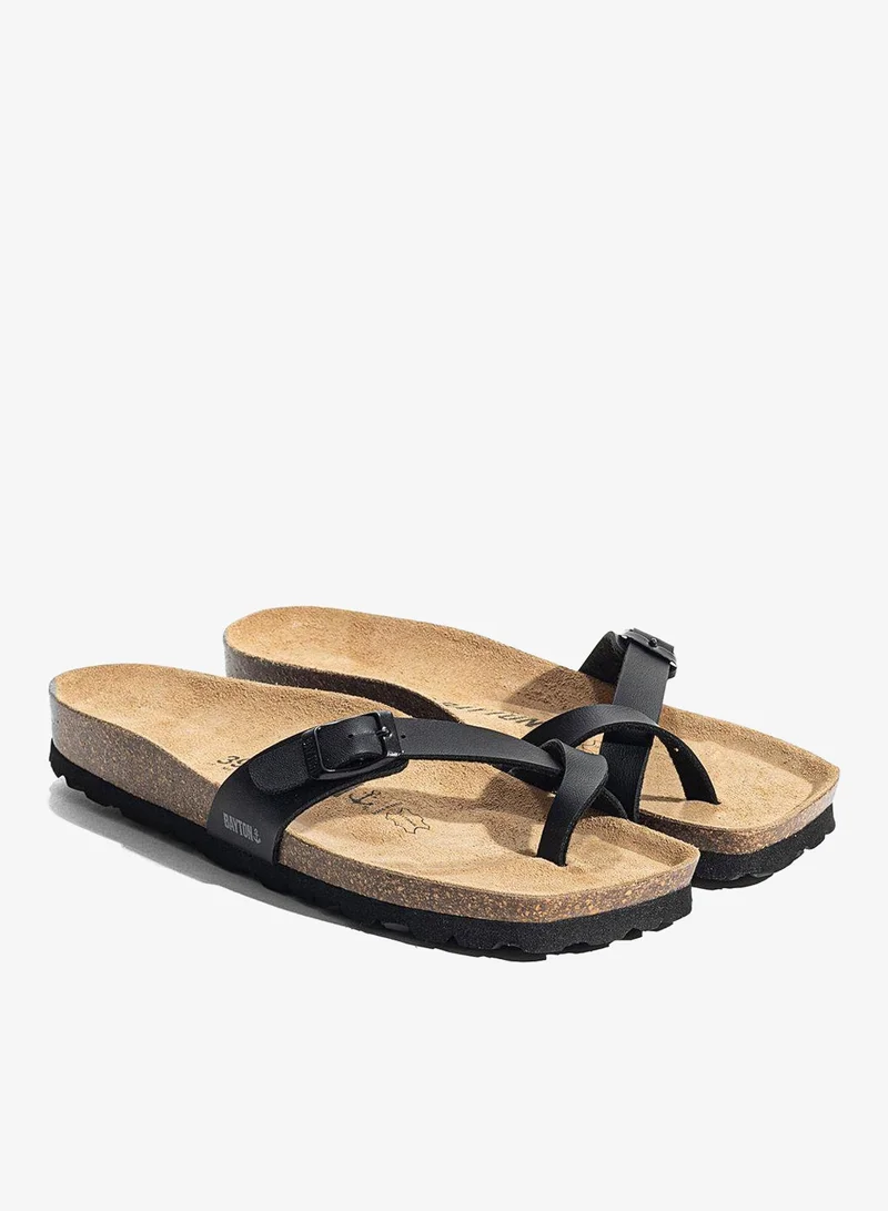 بيتون صندل جينون مزدوج مسطح