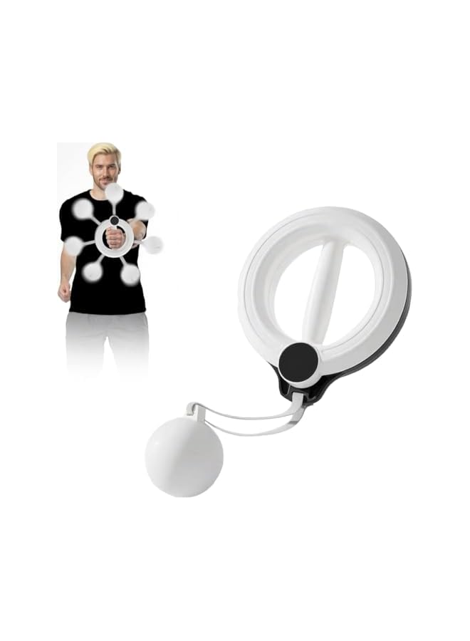 S-TOP 360° Hand-Crank Forearm Trainer, Arm Workout For Men And Women, Chest Trainer,Shoulders Muscle Training Fitness Equipment, Home Equipment Gym Workouts - Image 2