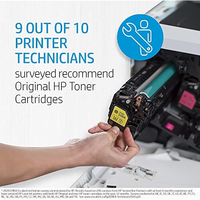 213A CYAN ORIGINAL LASERJET TONER CARTRIDGE, W2131A. WORKS WITH LASERJET ENTERPRISE 5700, 5800, 6700, 6701, 6800, 6801 - Image 3