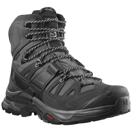 Salomon Men's QUEST 4 GORE-TEX Hiking Boots For Men, Magnet/Black/Quarry, 13 - Image 3