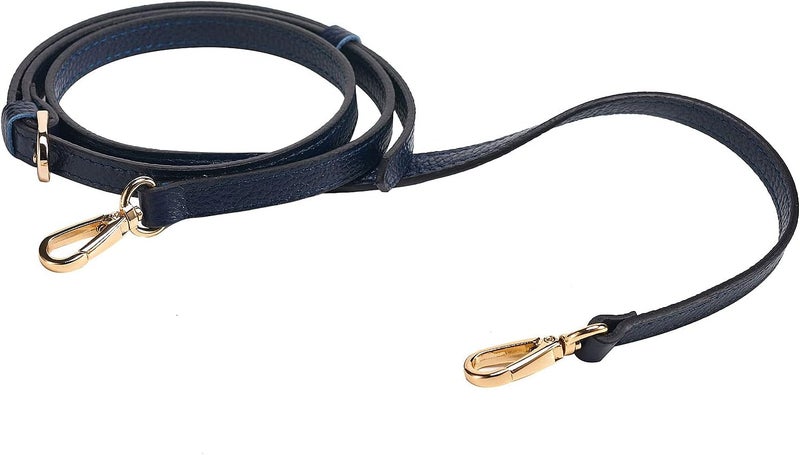 Live Up Full Grain Purse Strap Genuine Leather Replacement for Cross Body Bag Handbags - Image 2