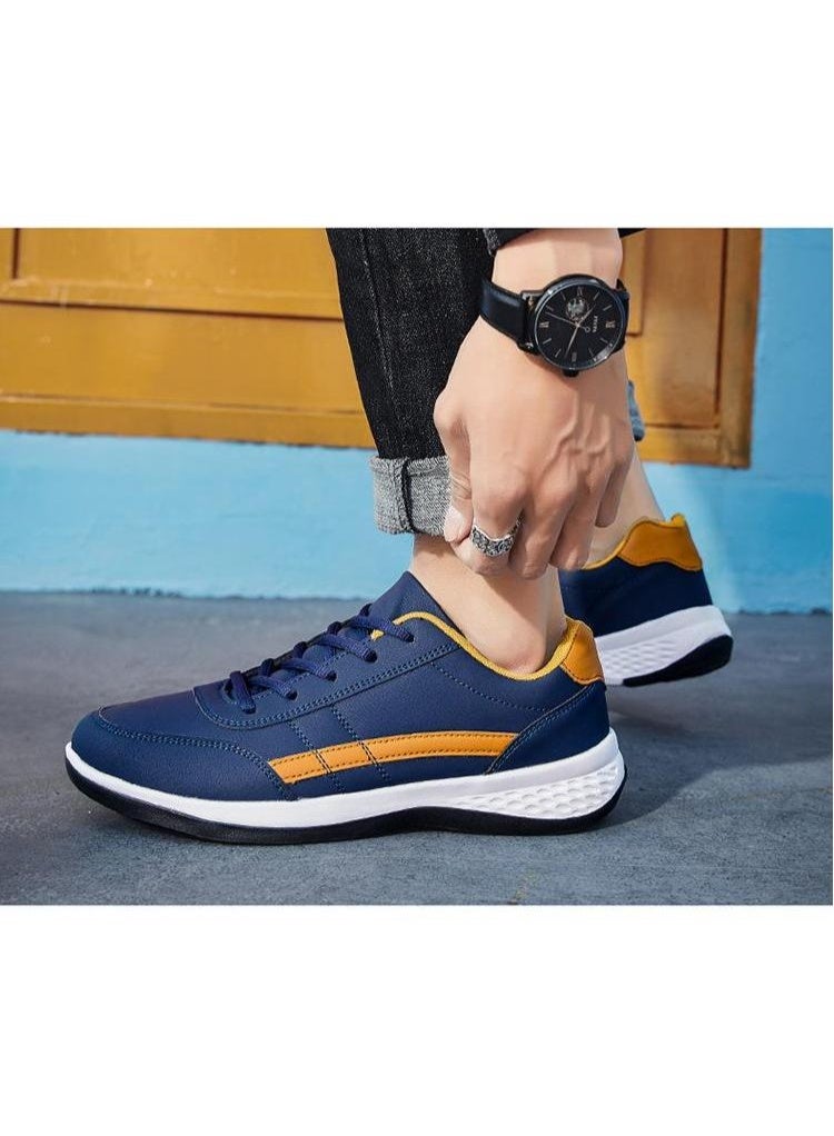 NIBEMINENT Men Shoes  Breathable Leisure Male Outdoor Non-Slip Flat Footwear Tennis For Men Walking Shoes Casual Sneakers  - Image 2