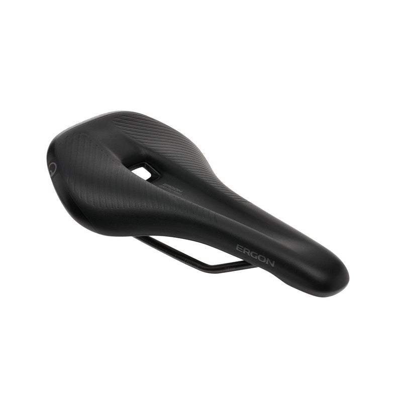Ergon Sm Pro Ergonomic Bicycle Saddle  Mountain Mtb/Trail  Mens  Small/Medium  Stealth Black