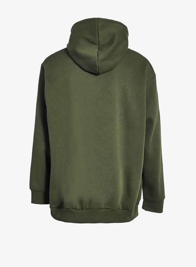 JACK & JONES Plus Size Logo Hoodie