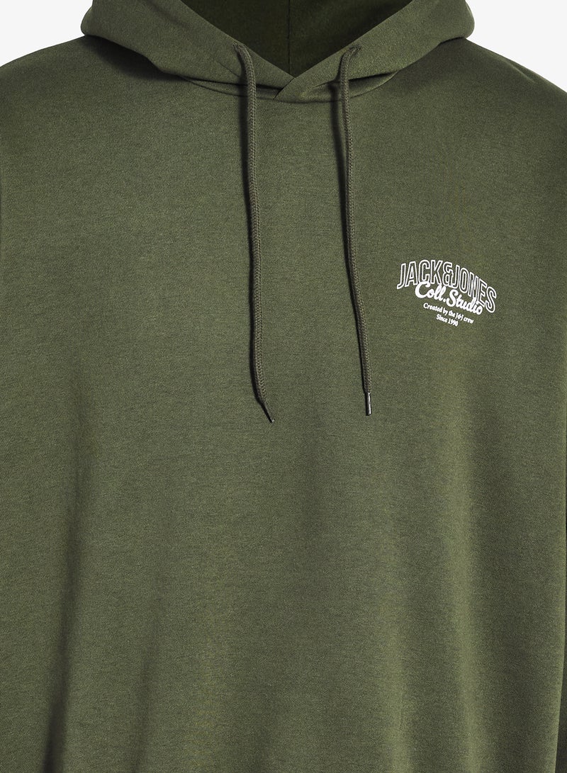 جاك اند جونز هودي بشعار مقاس كبير - Image 3