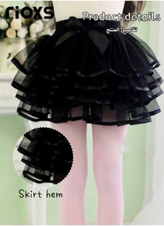 RIOXS Little Girls Tutu Skirt A-Line Layered Tulle Princess Dresses Dance Wear Clothes For Girls  - Image 2