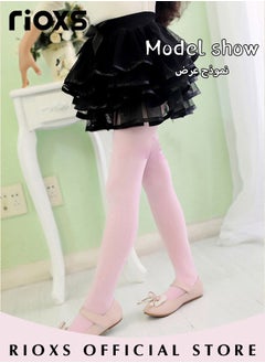 RIOXS Little Girls Tutu Skirt A-Line Layered Tulle Princess Dresses Dance Wear Clothes For Girls  - Image 3