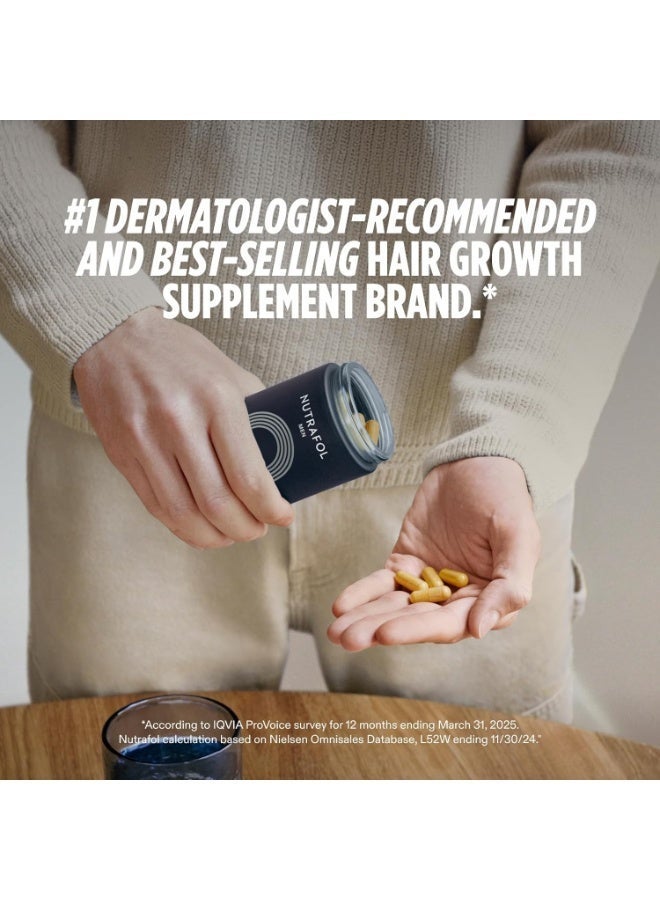 Nutrafol Men's Hair Growth Supplements - 1 Month Supply - Image 2
