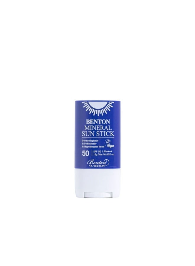 Benton Mineral Sun Stick SPF50 15g - Image 1