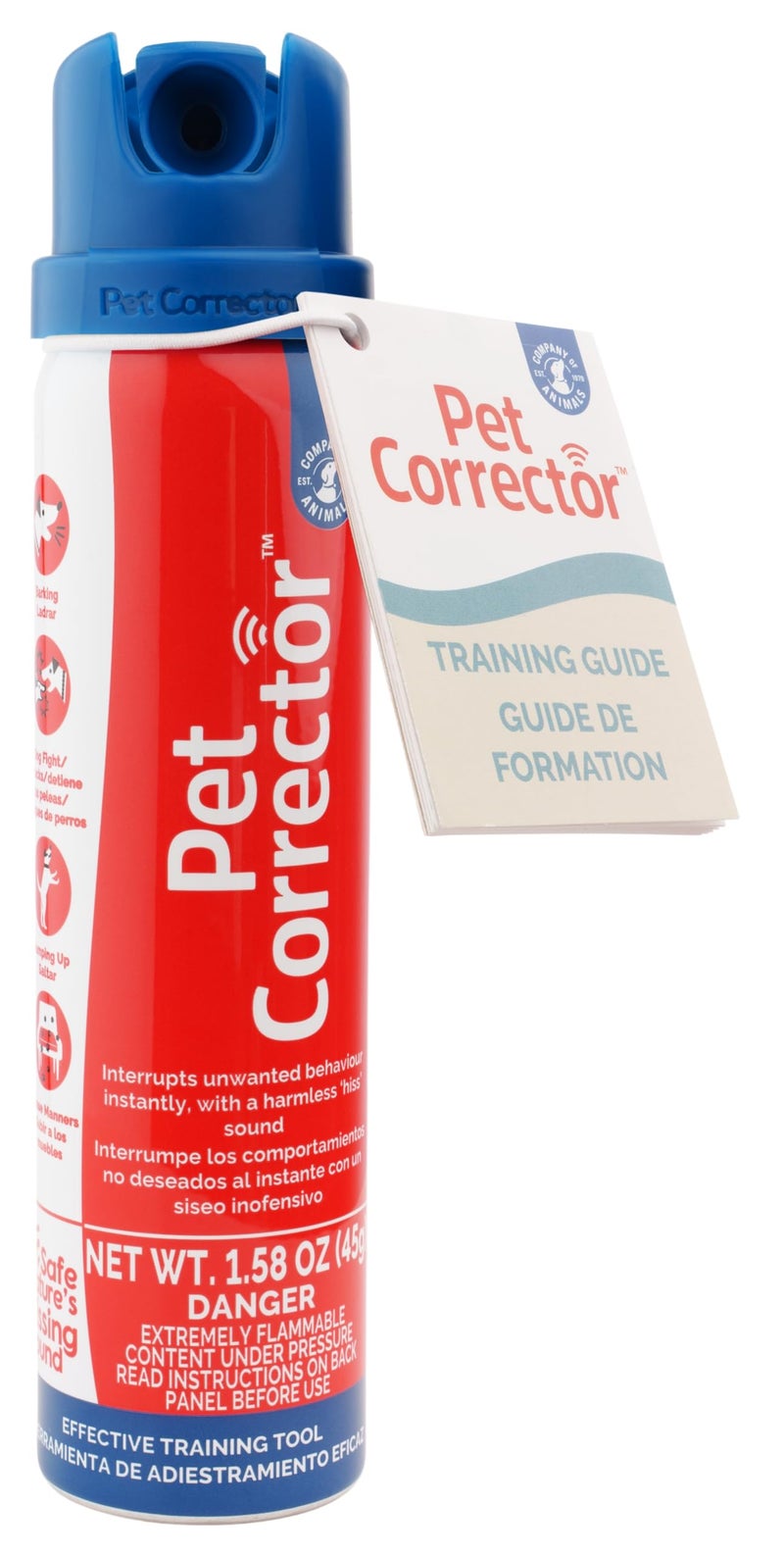 PET CORRECTOR Dog Trainer, 50ml. 2 Pack- Stops Barking, Jumping Up, Place Avoidance, Food Stealing, Dog Fights & Attacks. Help stop unwanted dog behaviour. Easy to use, safe, humane and effective. - Image 1