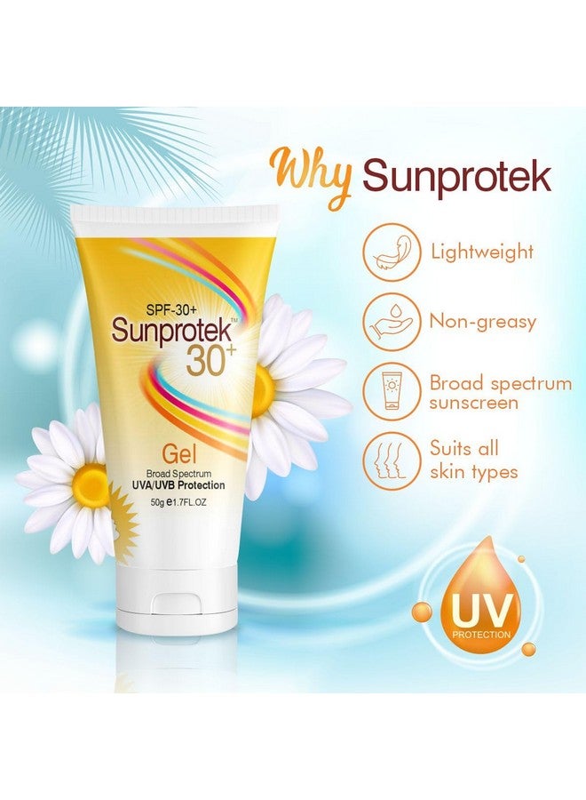 Salve Sunprotek Matte Look Sunscreen Spf30 Pa+++ For Oily Or Acne Prone Skin Paraben & Sulphate Free For Women And Men 50Gm - Image 3