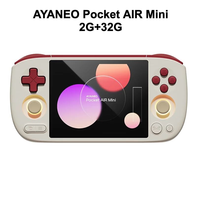 Ayaneo Pocket AIR Mini Handheld Game Console MTK Helio G90t 4.2-inch Retro Screen Android, 2g+32g, White - Image 1