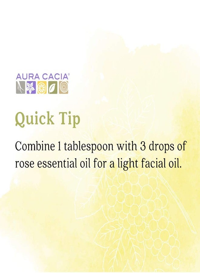 Aura Cacia Grapeseed Skin Care Oil | GC/MS Tested for Purity | 118ml (4 fl. oz.) - Image 5