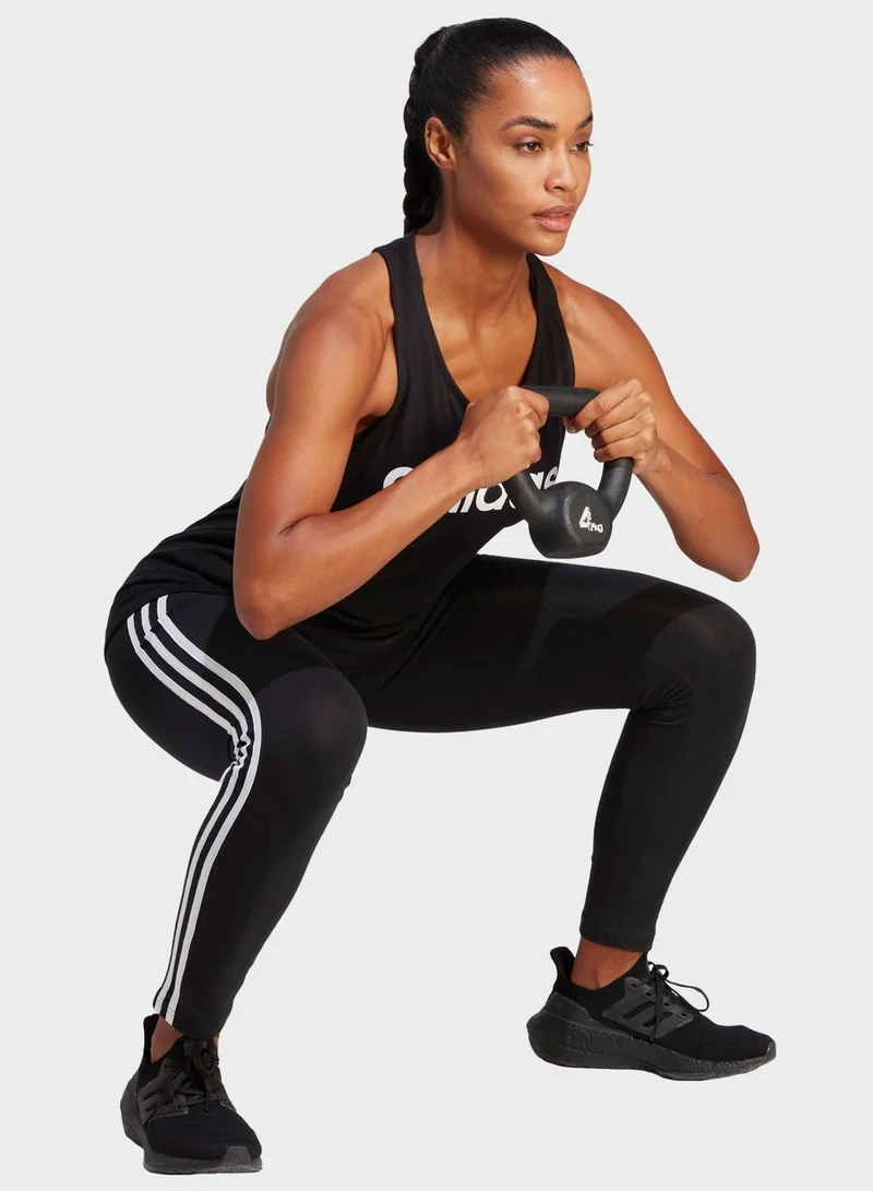 Adidas A super comfortable racerback top made in part with recycled materials
