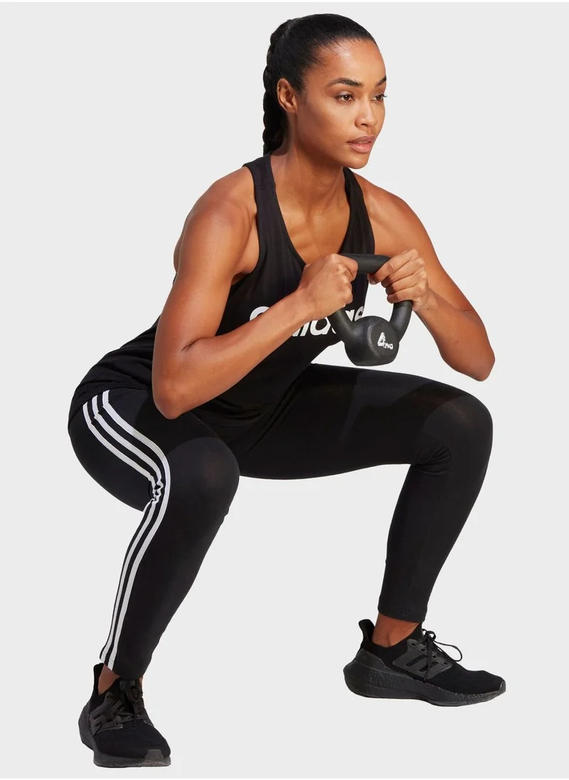 Adidas A super comfortable racerback top made in part with recycled materials