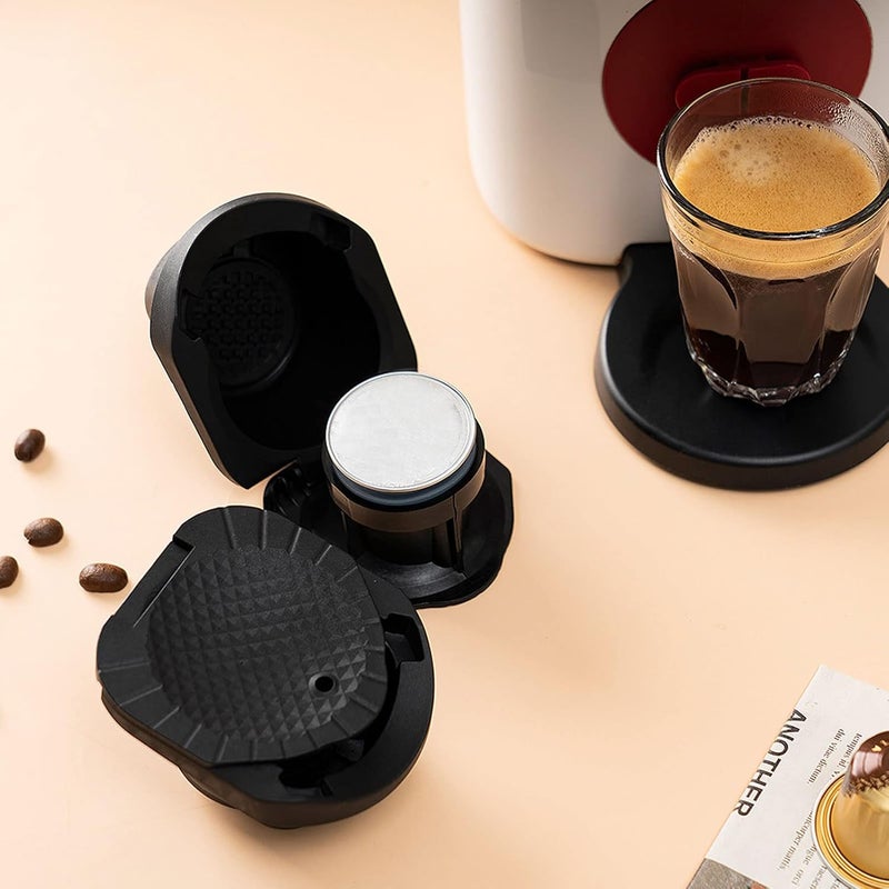 YUEHISY Coffee Pods Adapter, Reusable Coffee Pod Holder for Espresso Original Line Capsule, Food Grade PP, for Machine - Image 3