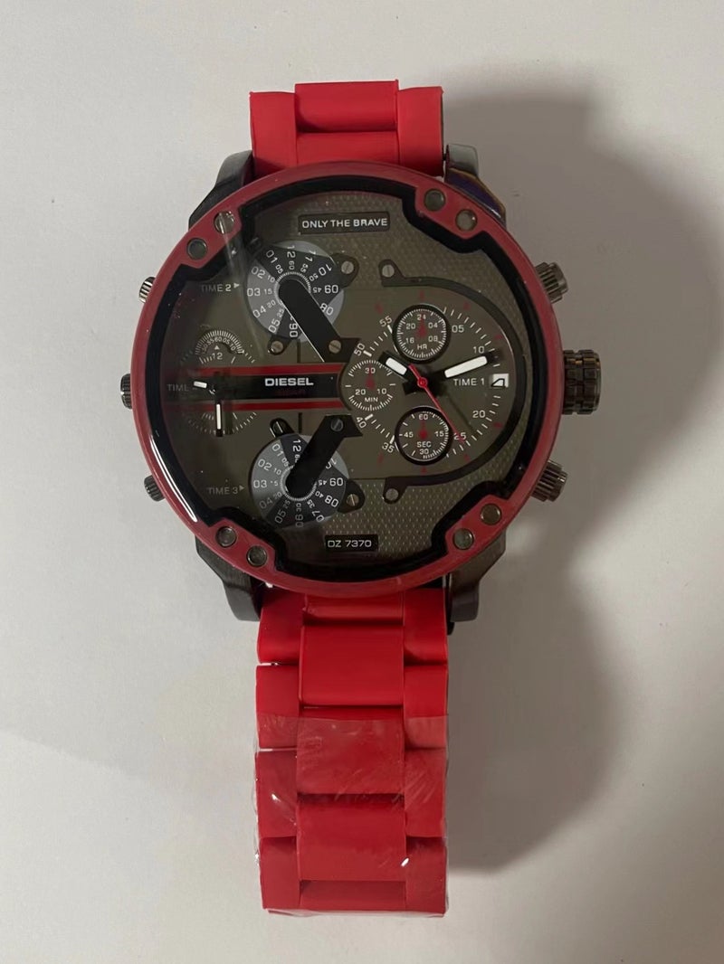 Exquisite l Gift Set Cufflinks Plus Wallet Plus Dial Quartz Watch Plus Pen Factory Outlet D DZ 7370