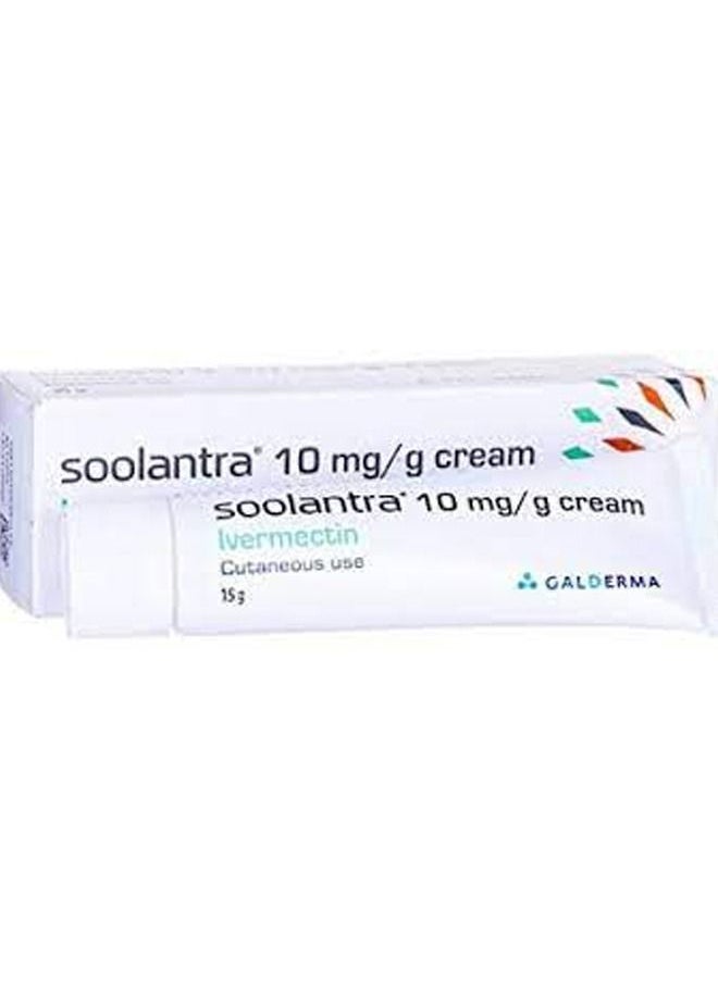 GALDERMA - Galderma Soolantra Ivermectin Cream, 10mg, 15gm - Image 1