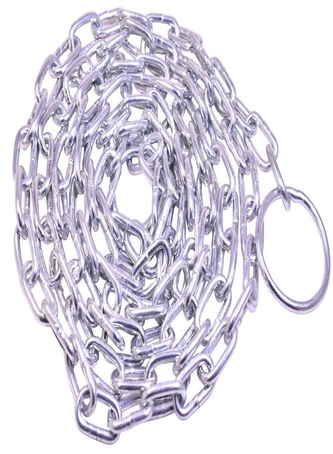 WTH Metal Chain with Lock for Travel, Bag, Luggage (6ft Chain with 38mm Lock) - Image 4