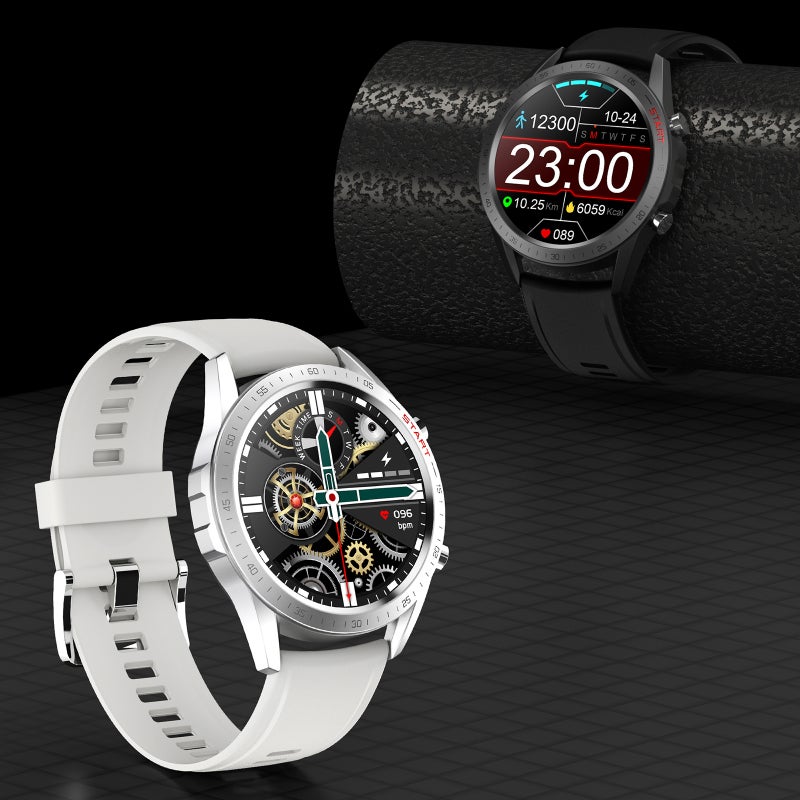 Smart Watch: 1.32" IPS True Color Screen, IP68 Waterproof, Ultra-thin Silver Wristwatch - Exquisite Metal Craft, Health Monitor for Daily Use Sports Enthusiasts - Image 4