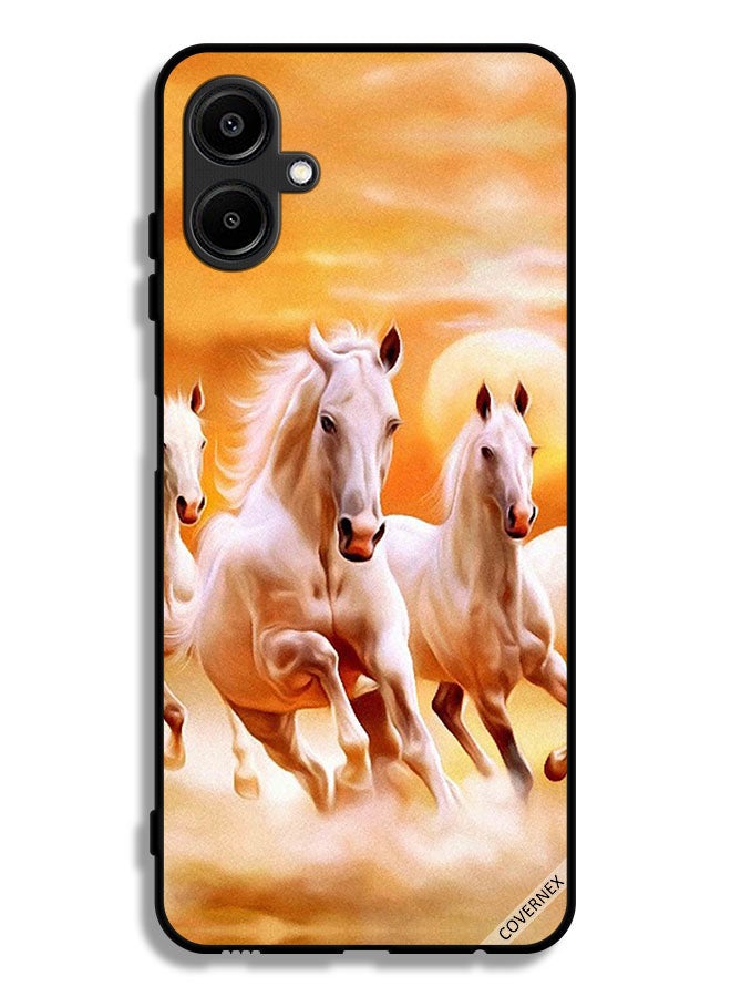 Covernex Samsung Galaxy M06 5G Protective Case Cover Horses Running - Image 1