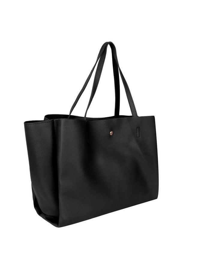 ALIZA Women's tote bag combo Set of 2 (Black) - Image 5