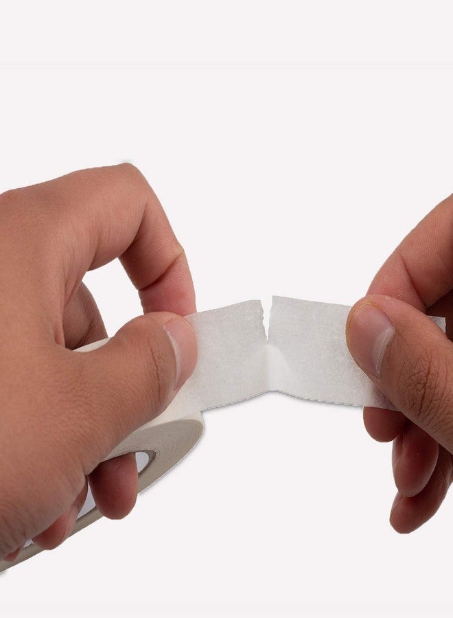 Lichamp شريط لاصق LICHAMP مقاس 1 بوصة، عبوة من قطعتين، شريط لاصق بيج متعدد الأغراض، ورق لاصق أبيض، 1 بوصة × 55 ياردة × لفتين (إجمالي 110 ياردة) - Image 5