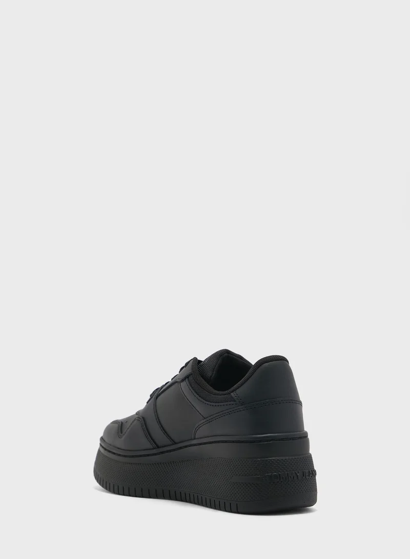 TOMMY JEANS Retro Basket Flatform High Top Sneakers