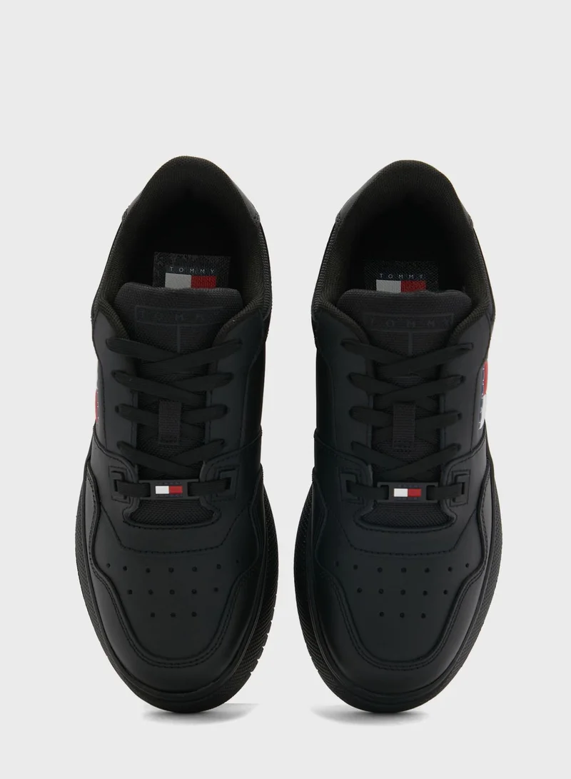 TOMMY JEANS Retro Basket Flatform High Top Sneakers