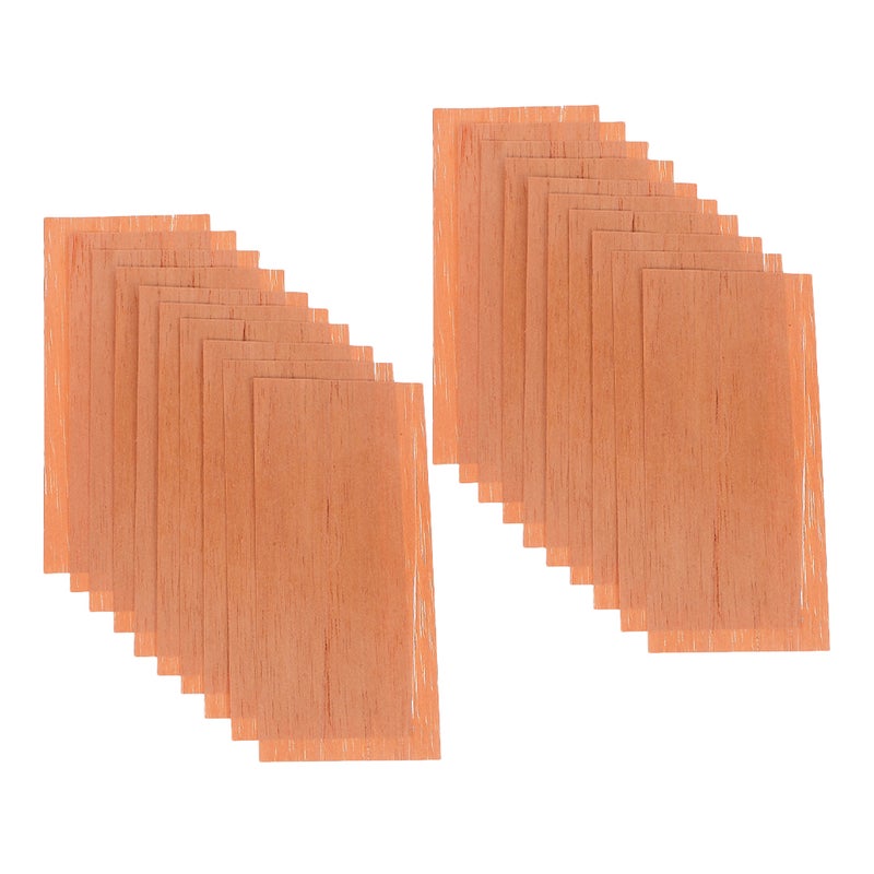 20pcs Spanish Cedar Sheets: Cigar Humidor Wood Veneer to and Humidity - Cigar Boxes & Jars Freshness Maintenance Supplies - Image 5