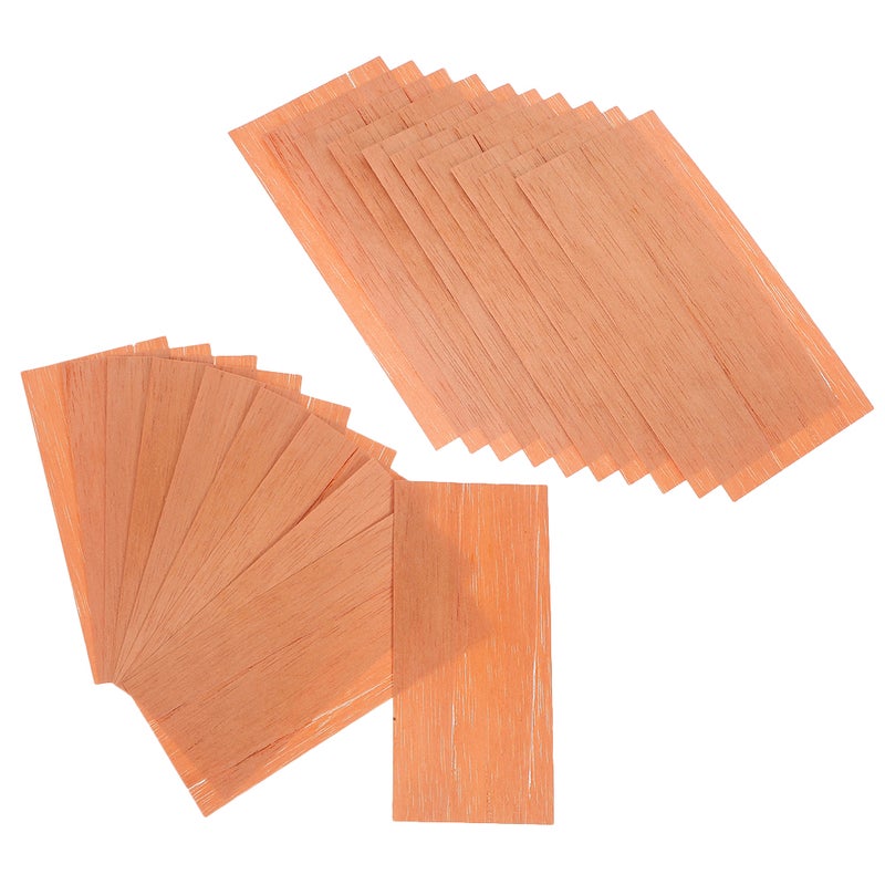 20pcs Spanish Cedar Sheets: Cigar Humidor Wood Veneer to and Humidity - Cigar Boxes & Jars Freshness Maintenance Supplies - Image 4