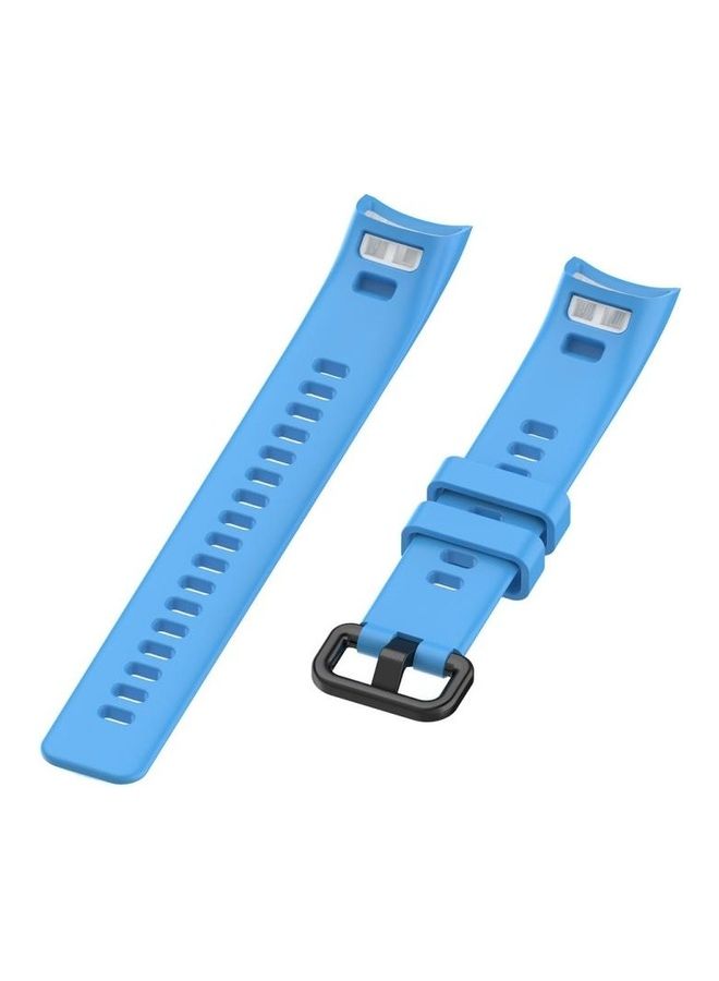 NIBEMINENT Smart Watch Wrist Strap Watchband For Huawei Honour Band 4 And 5 Sky Blue - Image 2