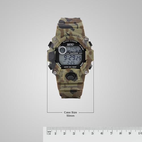 Zoop Digital Watch with Digital Dial & Military Camo Strap for Boys Kids, from House of Titan - 16051PP04 - Image 3