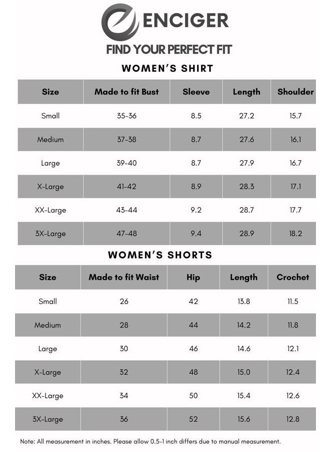ENCIGER Womens Printed Casual Shirts and Shorts Set 2-Piece Co Ord Set for Women Vacation Outfit (WMSS1_Orange Red_M) - Image 4