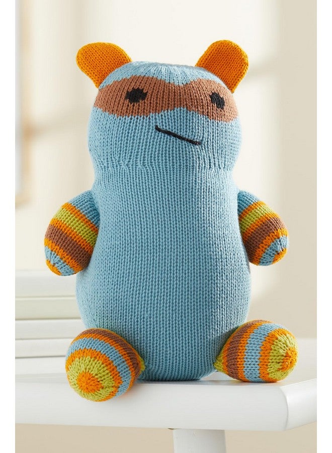 Joobles Fair Trade Organic Stuffed Animal - Racky The Raccoon - Image 2
