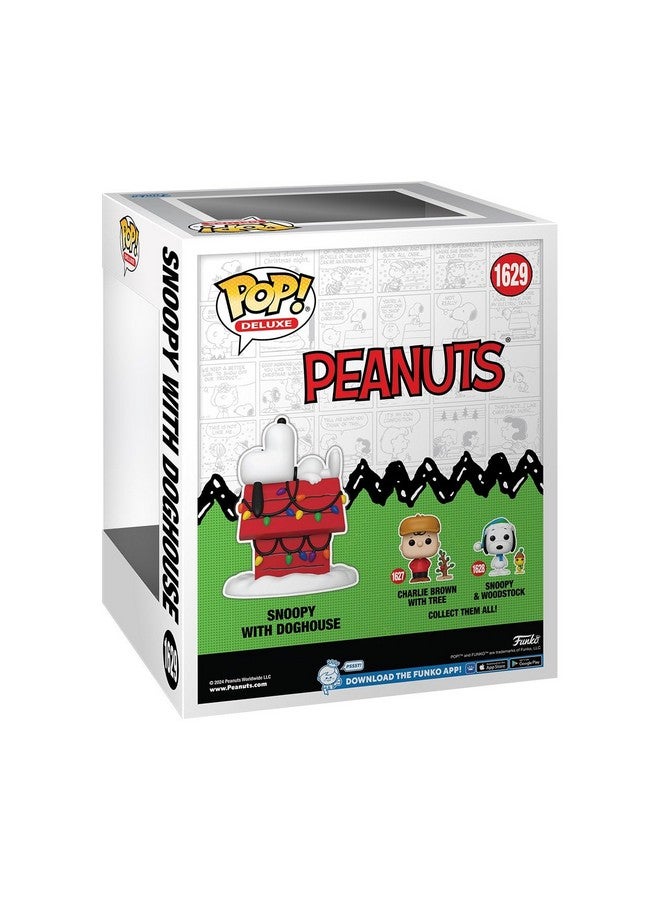 Funko فانكو بوب! ديلوكس: عيد الميلاد تشارلي براون - سنوبي مع بيت الكلب - Image 3