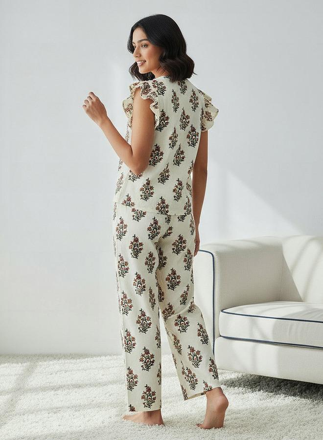 Splash FAV Pyjama Set Top & Pants Cotton - Image 3