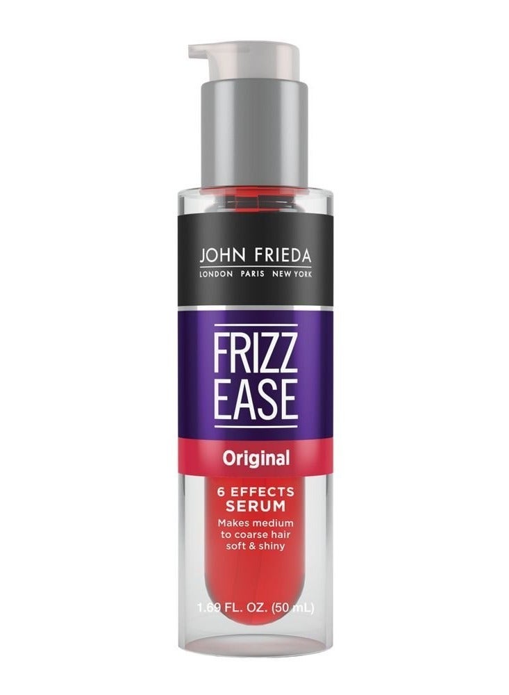 John Frieda John Frieda Anti Frizz, Frizz Ease Original Hair Serum, Anti-Frizz Heat Protecting, Infused with Silk Protein, 1.69 fl oz 