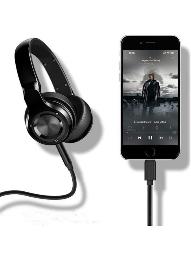 PROMASS iPhone AUX Cable for Car, MFi Certified Viton Lightning to 3.5mm Cable, Stereo AUX Audio Cable Compatible with iPhone 14 Pro Max & iPhone 14 Pro, 14 Plus, 14, 13 Pro Max, 13, 13 Pro, 12, 11, SE 2020, XS, XR, X, 8, 7, 1m - 3.3ft, Black - Image 4