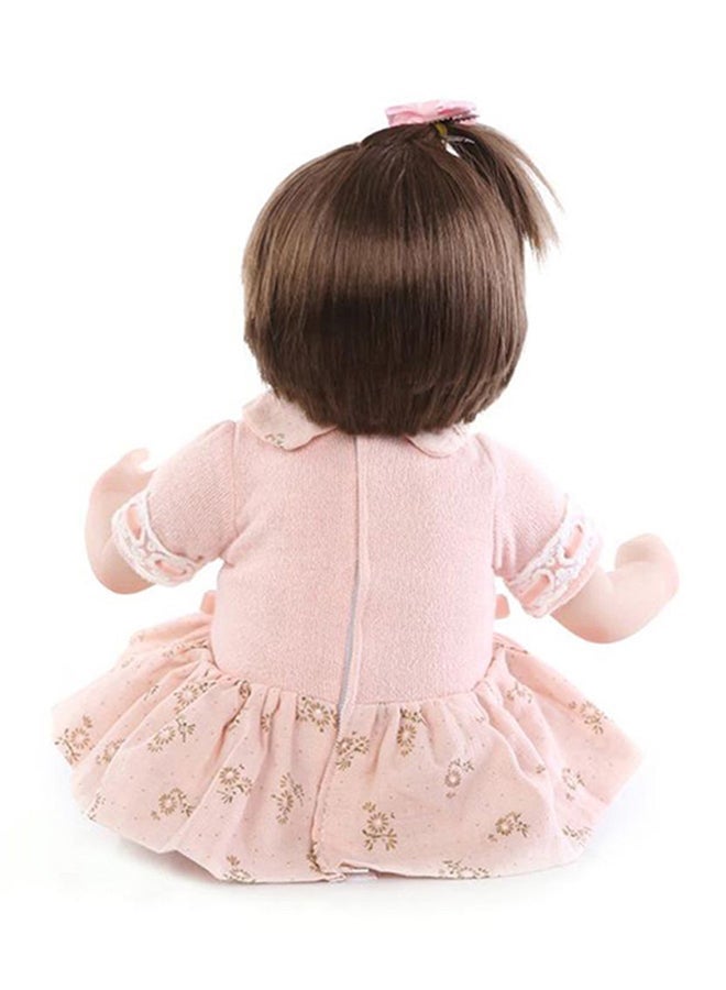 NPK Cute And Realistic Reborn Baby Doll With Plush Toy Pacifier Bottle 50x20x14cm - Image 2