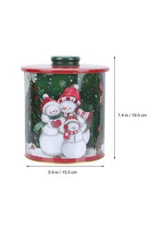 silvercnc 2Pcs Christmas Cookie Jars with Lids Iron Christmas Cookie Canister Candy Sealing Canister Treats Containers for Kitchen Counter Christmas (Green) - pzsku/Z07AD7A0E453401E1C82AZ/45/_/1733498488/a8d61431-d622-433d-9da7-6ee1bdbbe448