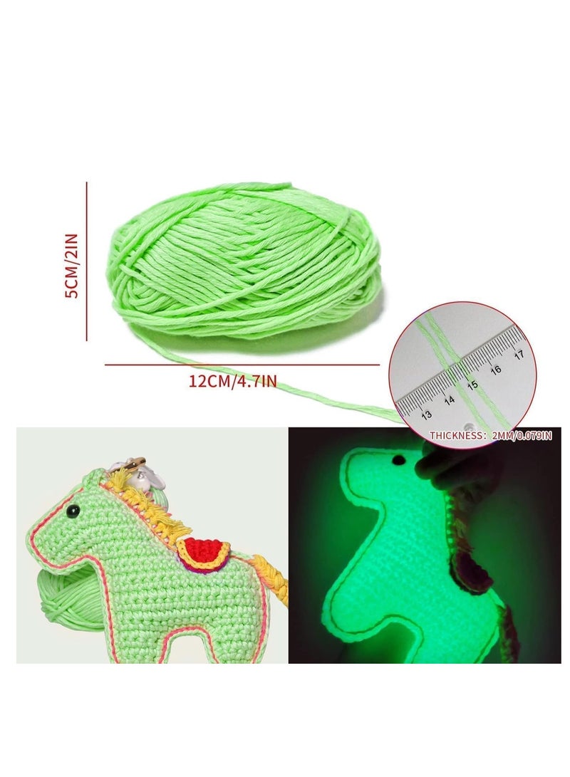 Plan A Light Up Wool Spool, Knitted and Craft Lovers Can Enjoy a Unique Experience with Luminous Threads That Help Them Create Colorful & Mb Things (Pink) - Image 3