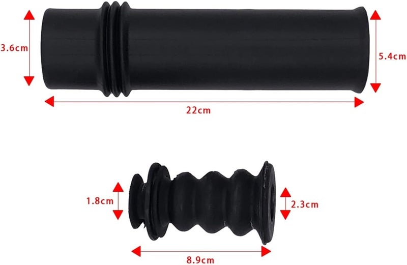 Vuzmode Car Rear Shock Absorber Buffer Rubber Boot Set - Image 2